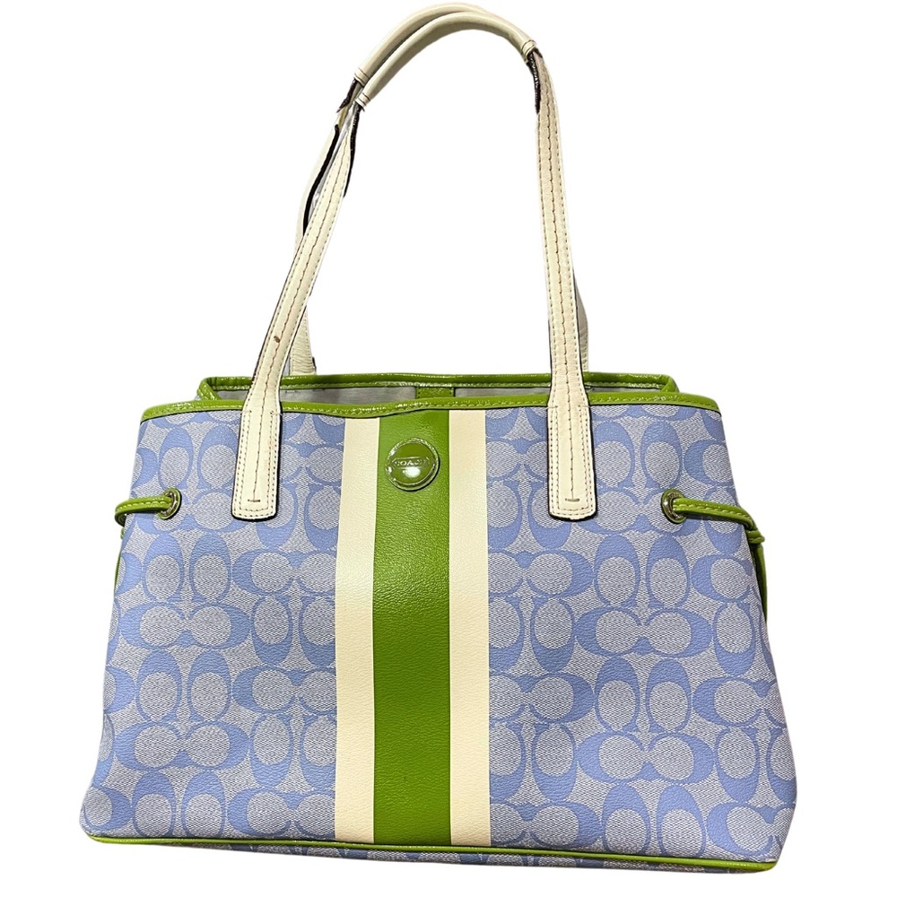 Authenticated coach purse